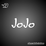 JoJo Tank Logo Sticker